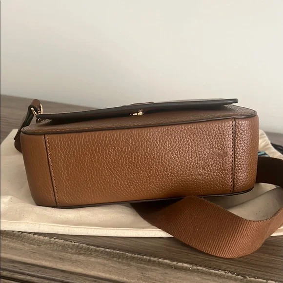 NWT Tory Burch Brown Crossbody Bag - 100% Authentic - Picture 6 of 8